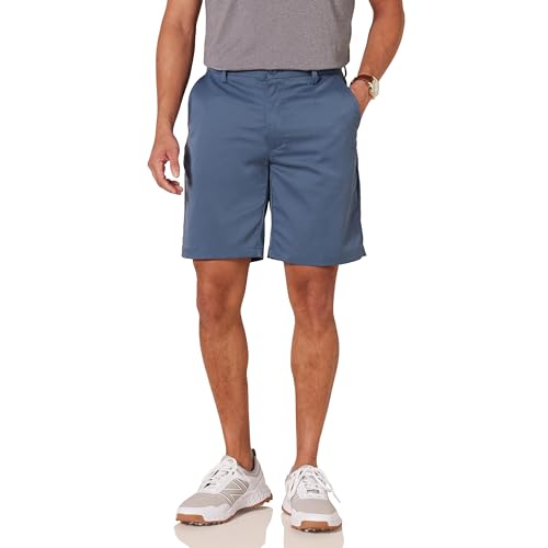 Amazon Essentials Pantalones Cortos Elásticos de Golf de Corte Clásico (Disponible en Tallas Grandes y para Personas Altas) Hombre, Añil, 38W