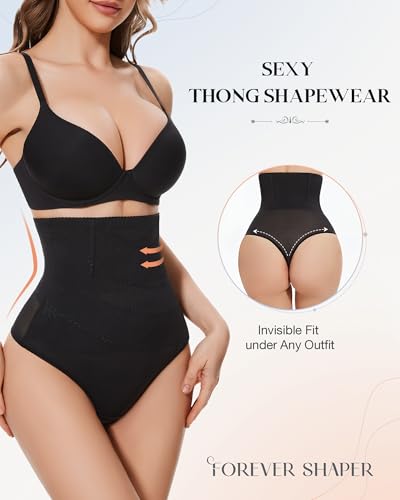 Thong Shapewear Tummy Control - Womens High Waisted Body Shaper Panties Girdle Compression Shapewear Underwear3