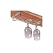 American Metalcraft WGH10CR Wire Glass Holders, 10-Inch, Chrome