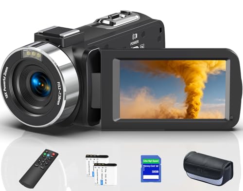 8K 64MP Video Camera 18X Digital Camcorder Video Camera for