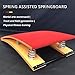 JINJIANNING Vaulting Gymnastics Springboard for Kids Adults, Anti-Slip Training Equipment with High Elasticity Spring for Schools, Sports Clubs Home Use