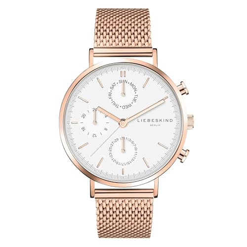 Liebeskind DamenArmbanduhr Multi Zifferblatt Quarz Edelstahl LT-0193-MM