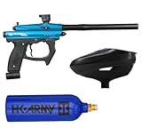 HK Army SABR Paintball Gun CO2 Marker Starter Package (Blue)
