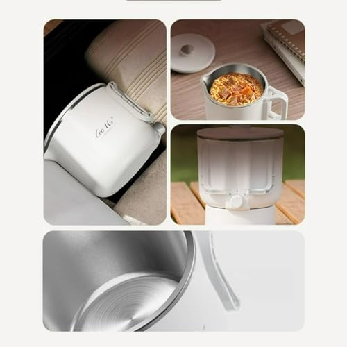 Tetera eléctrica portátil de acero inoxidable 1L miniatura 4