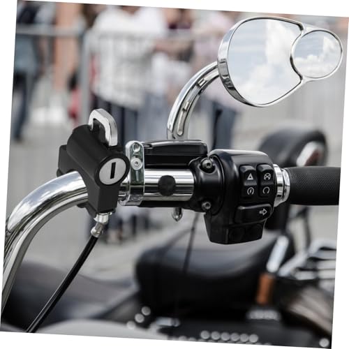Candado para casco moto antirrobo resistente bicicletas y scooters 6