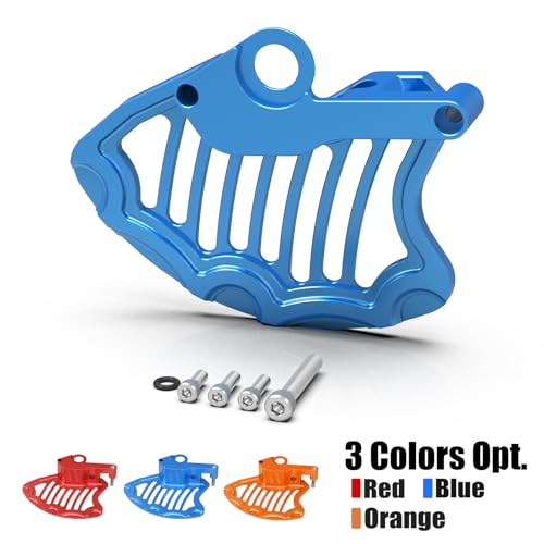 NICECNC Front Brake Rotor Cover Shield Guard Protector Compatible with Husqvarna TC125/FC250/350/450 2015 TE/TX/TC/FE/FX/FE 125-501 2016-2023, Blue by NICECNC - Image 9