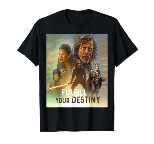 T-Shirt Star Wars imprimé haut de mode geek motif fresque cinématographique