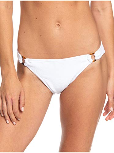 Roxy womens Casual Mood Full Bikini Bottoms, Bright White, Medium US