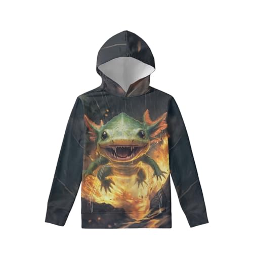 Kids Hoodies for Boys 6-16Y Comfort Hooded Sweatshirts with Kangaroo Pocket Long Sleeve Athletic Tops2