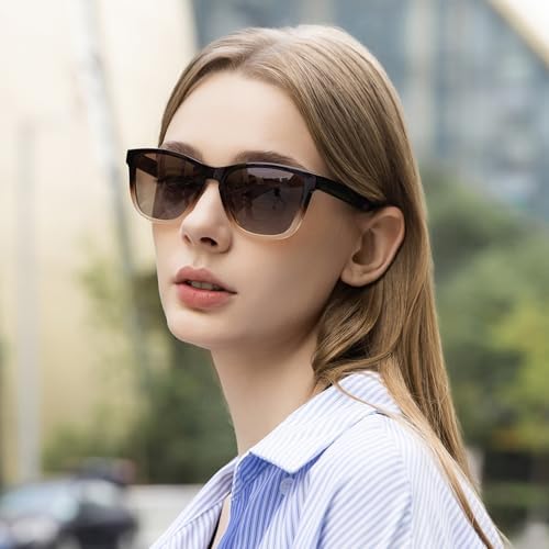 Polarized Sunglasses for Women Men Trendy Classic Retro Designer Style Fashion UV400 Protection