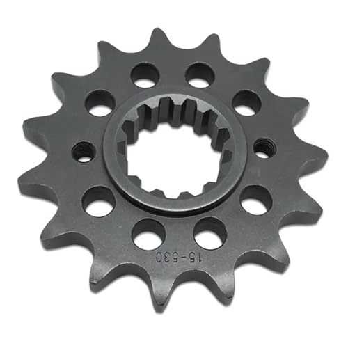 Pignon de sortie boite 15T Pas 530 en acier durable pour CBR1100XX Blackbird