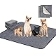 Hygieneunterlagen für Haustier, 2 Waschbar Pee Pads für Hunde, Wickelunterlage für Hunde Katzen, Epoxy Rutschfester Trainingseinlagen für Welpen, Polarfleece Wasserdichter Haustier Matte 90 * 150cm