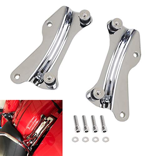 Kit de acoplamiento de 4 puntos cromado compatible con Touring Street Glide Road King 2014-2023