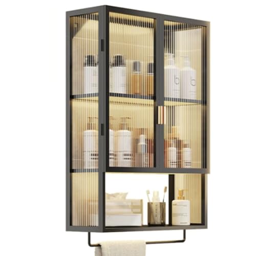 Meuble WC et armoire murale de toilette pour stopper le désordre