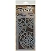 Stampers Anonymous Tim Holtz Layered Stencil 4.125″X8.5″-Clockwork/Sold As A Pack of 3
