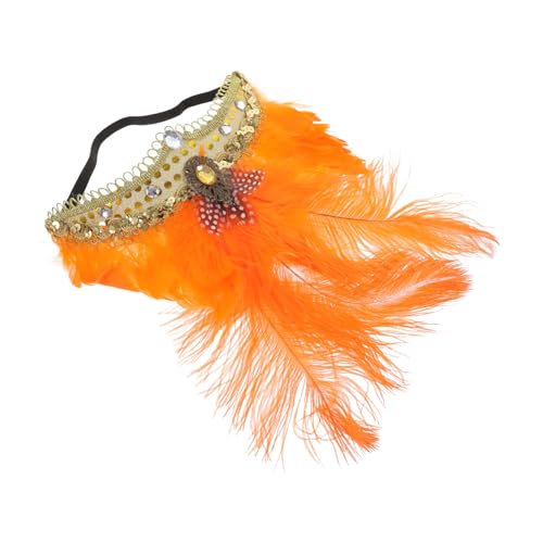Bandeau de scène à plumes pour pimenter vos soirées déguisées et festivals