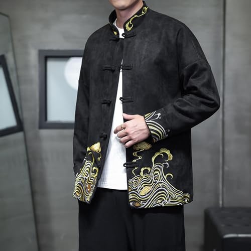 Traje Tang de tallas grandes para hombre que busca comodidad 2