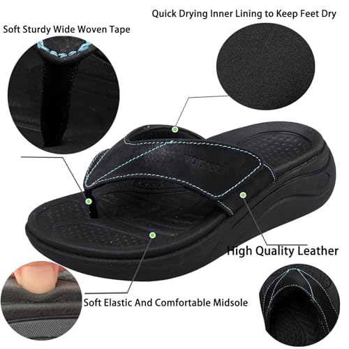 Flip Flops for Women with Adjustable Width Sandals Orthopedic for Swollen Feet | Foot Pain Relief4