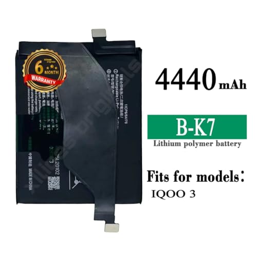 Image of B-K7 Battery for Vivo IQOO 3 Battery with 6 Month Warranty**** (R135)