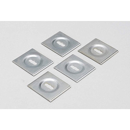 Washer, Square Splice, Electro Zinc, Pk25