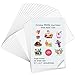 Printable Vinyl for Inkjet Printer, 20 Sheets Premium Matte White Printable Vinyl Paper,8.3"x 11.7"