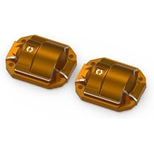 HPI Racing HPI161143 Aluminum Diff Cover for Venture 18 Toys Accessories Orange - 2 Piece