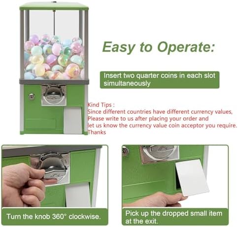 Automatic Candy Dispenser Machine for Capsule Toys - Perfect for Home Fun & Retail Game Stores, Easy to Use, Durable, Great for Parties & Events
