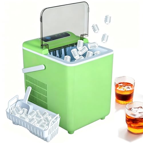 Fabricadora de hielo portátil 12V/24V 12kg 13L capacidad miniatura 1