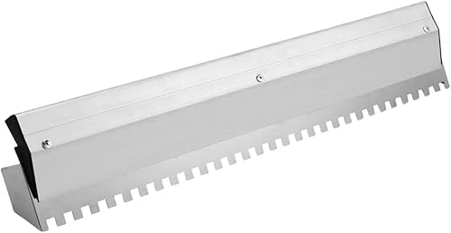 Miniatura 2 de yeesport Paleta de azulejos de muesca cuadrada de 24 pulgadas, paleta de mampostería de muesca cuadrada de 25 x 25 pulgadas con deflectores