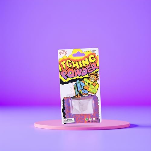 Nlinlin 2 Stück lila hilfreiches lustiges Puder, sicheres zerbrochenes Glas, Juckreiz Puder, weibliches Pulver, Länge des Produkts beträgt 14 cm und die Breite beträgt 7,5 cm, einfach zu tragen