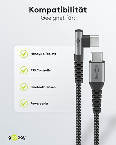Câble USB C GOOBAY 64659 Charge rapide Angle 90 ° 1 - vue 7