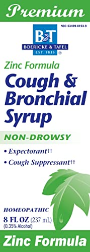 B&T Cough & Bronchial Syrup Zinc Formula, 8 Fl. Oz. #TOP1