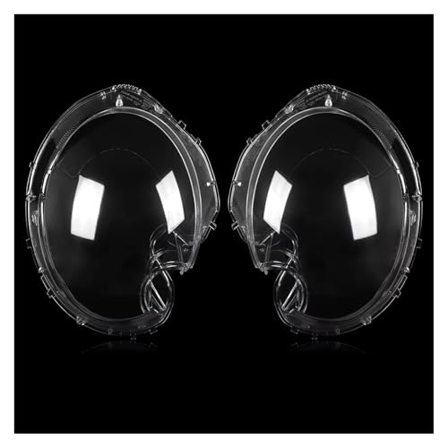 Coques phares couvercle lentille pour BMW Cooper R56 finition transparente haute résistance