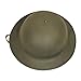 Atlanta Cutlery WWI Doughboy Helmet Replica – Authentic 18 Gauge Steel M1917 U.S. Army Helmet with Adjustable Canvas Liner | Historical Collectible for Reenactment & Display