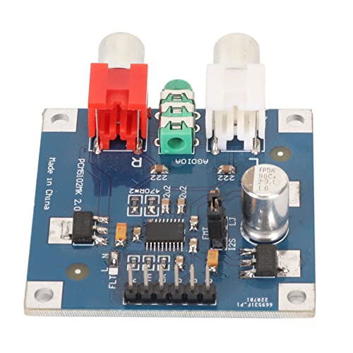 Módulo de entrada I2S 32 bits 384K y placa decodificadora con salida de auriculares 3.5mm 6