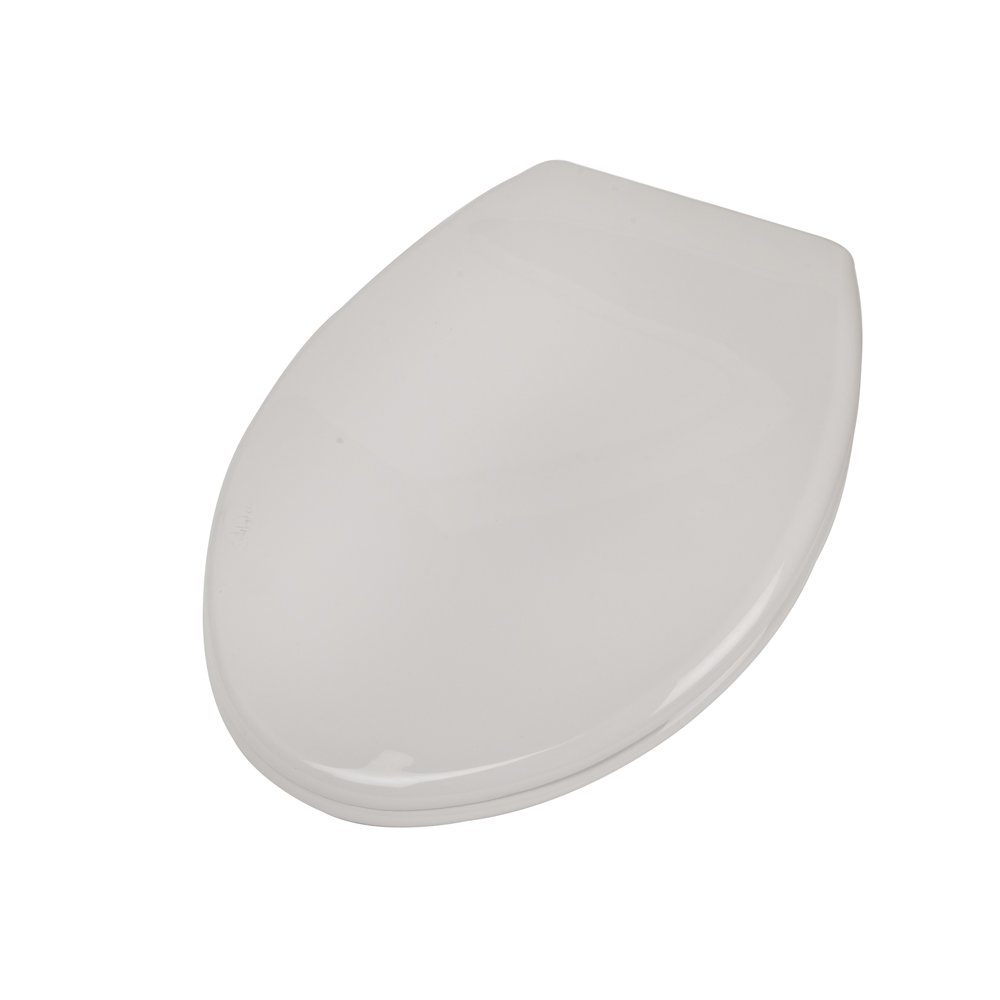 Twyford Option Oval White WC Toilet Seat Acrylic Bottom Fix Hinges