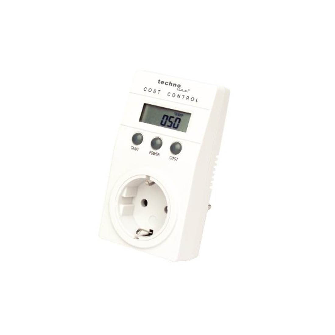 Cost Control Energy Cost Meter White