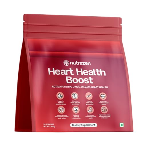 Image of Heart Health Boost | L-Arginine, L-Citrulline Malate, Beetroot & Garlic Extract | Supports Healthy Circulation, Vitality & Energy | With Liposomal Vitamin C & Glutathione Antioxidant Formula | 30 Sachets