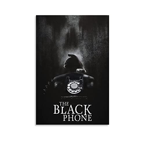 The Black Phone Poster Wall Art For Living Room Bedroom Office Home Decor Office Wall Art Home Gym Poster Canvas Painting 50x75cm Cover