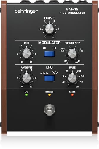 Behringer BM-12 Ring Modulator Pedal – Vintage Analog Ring Modulation