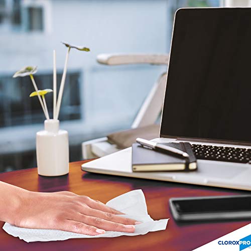 Cloroxpro Disinfecting Wipes, Clorox Industrial Cleaning, Disinfectant Wipes, Fresh Scent - 700 Wipes - 31547 #TOP3