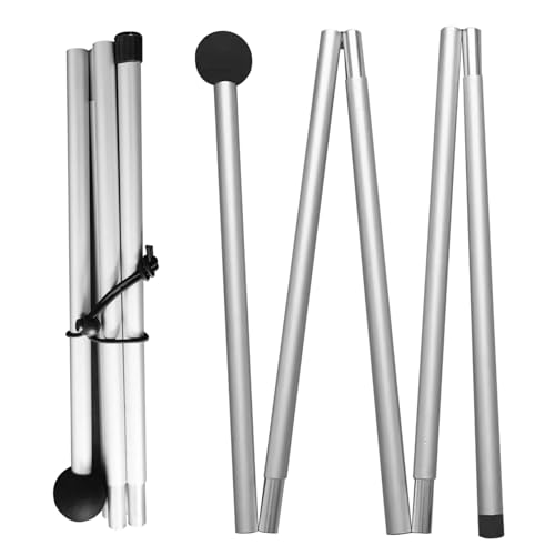 Poteaux de bâche en aluminium 10 sections pour bâche réglable - 7