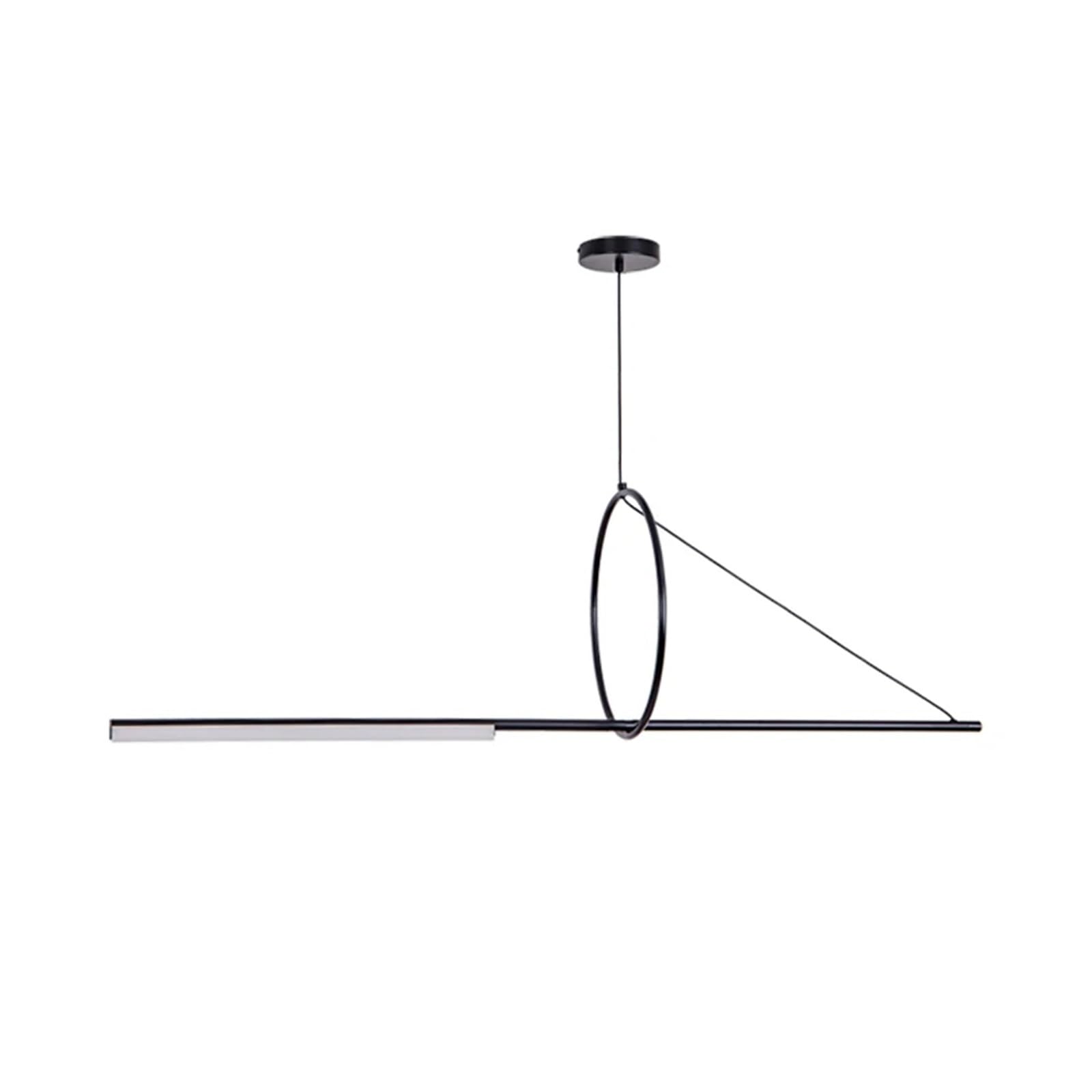 Suspension LED bureau et restaurant luminaire géométrique moderne