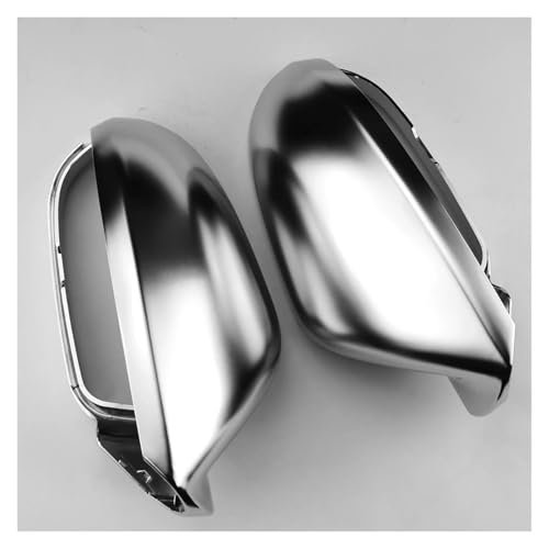 Coque de rétroviseur chrome mat pour Audi A6 C7 S6 RS6 2013+