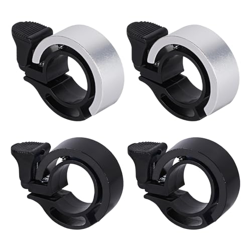 4 STK Fahrradklingel, Klein Mini Fahrradklingel Fahrradglocke, Laute 90DB,...