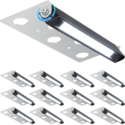 SUNVIE 7 Inch 5W LED Hardscape Lighting 5000K Daylight Retaining Wall Lights 12-24V AC/DC Waterproof...