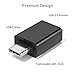 Basesailor USB C to USB Adapter 3Pack,Type C Male to USBA 3.0 Female Connector,Thunderbolt 4 OTG Converter for iPhone 17 16 16e 15 Max,Mac Pro,iPad 10 Air 5 Mini Gen,Surface Go,Galaxy S25 S24,Tab S10
