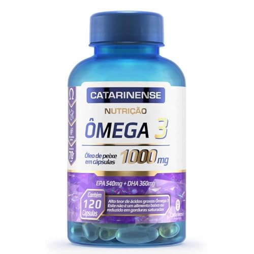 Ômega 3 1000mg (120 Cápsulas), Catarinense