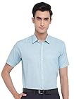 Arihant GHPC Plain Solid 100% Cotton Half Sleeves Regular Fit Formal Shirt for Men