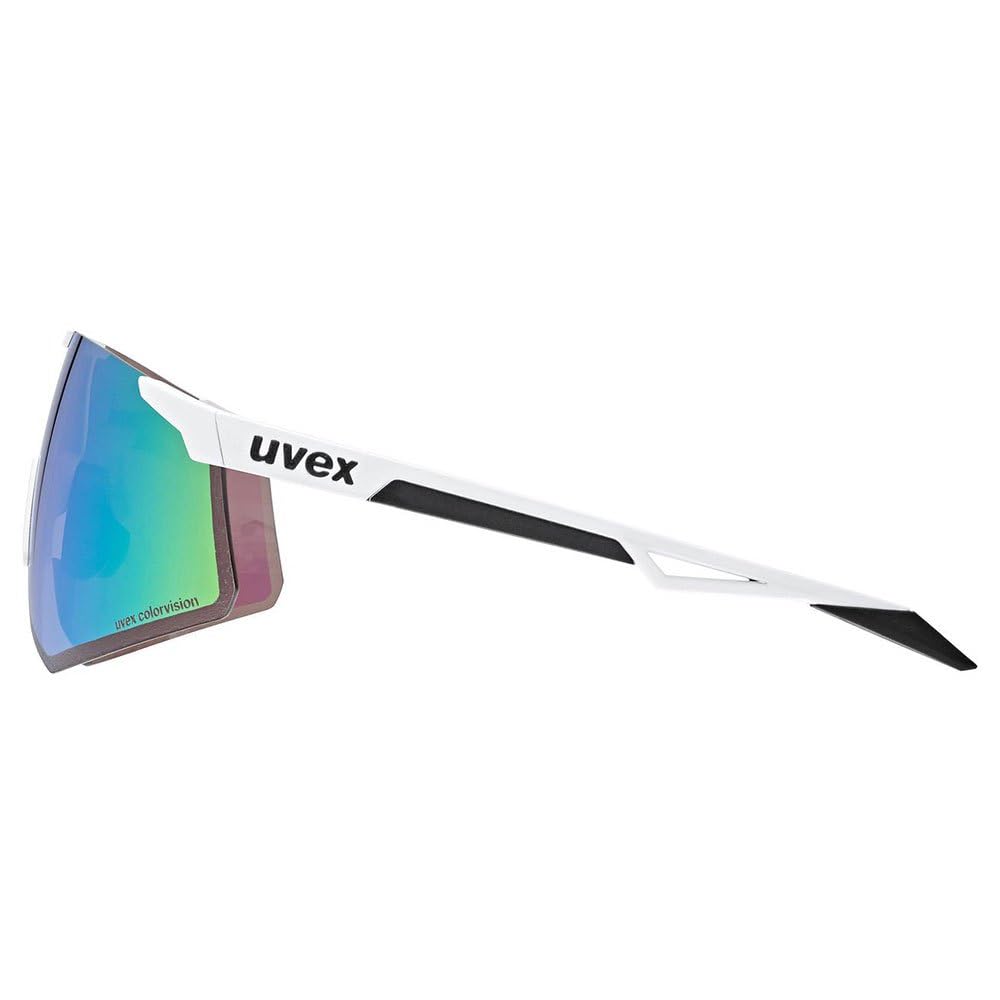 uvex Sonnenbrille PACE PERFORM CV – Weiß matt/spiegelgrün